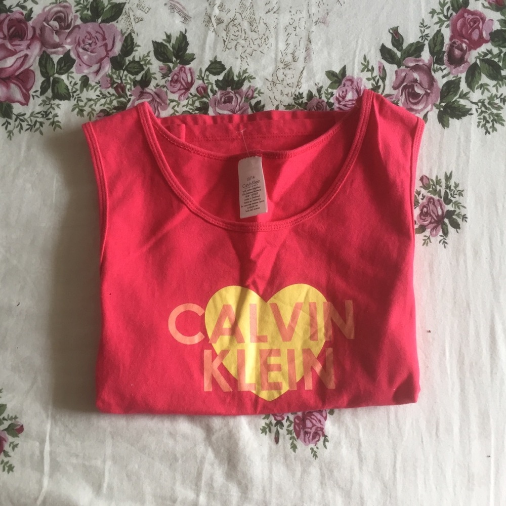 Calvin Klein Pink Tank